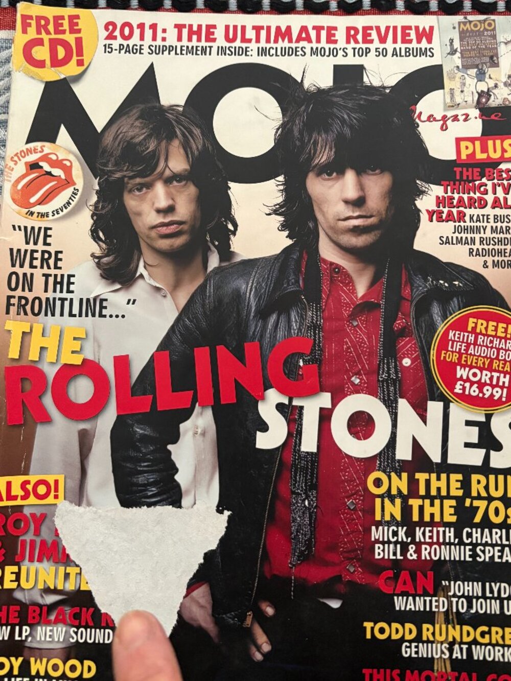 The Rolling Stones on Moto